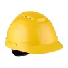 3M H700N-GU saugos šalmas, plastikinis, geltonas, unisex, 53-62 cm, EN 397