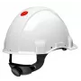 3M G3001MUV1000V-VI akiniai su odos ir plastiko rėmeliu, balti, unisex, 310 g