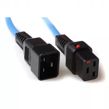 ACT maitinimo laidas C19 IEC Lock C20 mėlynas 3 m 16 A 230 V