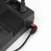 ACT maitinimo laidas su užraktu C14 - C13 IEC Lock (kampuotas aukštyn) juodas 1 m, PC2043