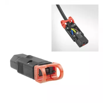 ACT C13 IEC Lock+ perjungiama juoda, PA130100BK