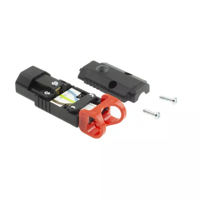 ACT C13 IEC Lock+ perjungiama juoda, PA130100BK