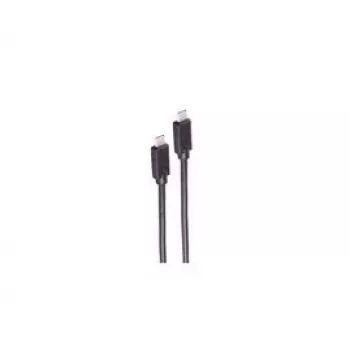 USB laidas ShiverPeaks BS13-62035 2 m USB 3.2 Gen 2 USB-C juodas