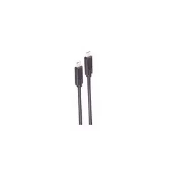 USB kabelis ShiverPeaks BS13-63005 USB4 Gen 3x2 0.25 m USB C juodas
