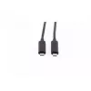 USB laidas ShiverPeaks BS30-41075 10m USB 3.2 Gen 2 USB-C juodas