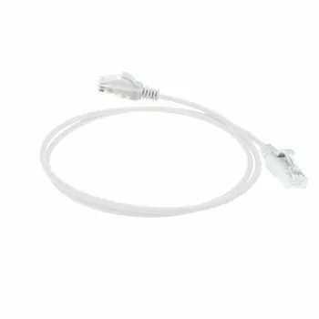 ACT White 7 m LSZH U/UTP CAT6 duomenų centro plonas pataisos kabelis su RJ45 jungtimis