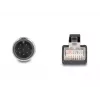 DeLOCK M12 adapterio kabelis A-coded 8 pin kištukas į RJ45 kištuką 0,5 m
