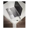 Hama USB spyna nešiojamam kompiuteriui, sidabrinė, permatoma, 1,8 m