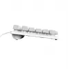 Trust GXT 833W Thado klaviatūra, žaidimų, USB, QWERTZ, balta