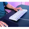 Trust GXT 833W Thado klaviatūra, žaidimų, USB, QWERTZ, balta