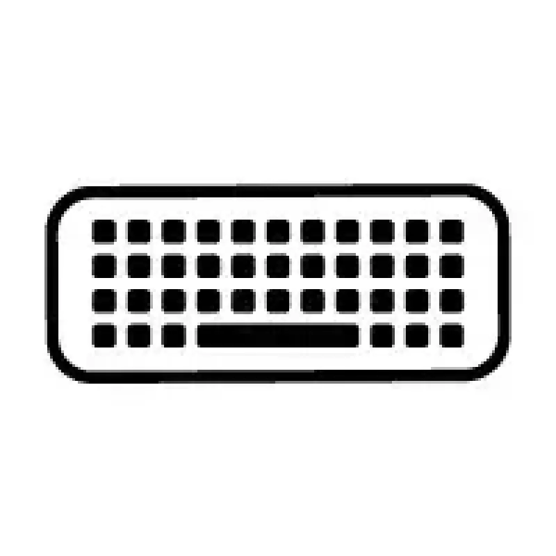 Belaidė pilno dydžio membraninė klaviatūra HP 220 – juoda, RF 2.4 GHz, USB-A imtuvas, QWERTY, skaičių blokas, AAA baterija