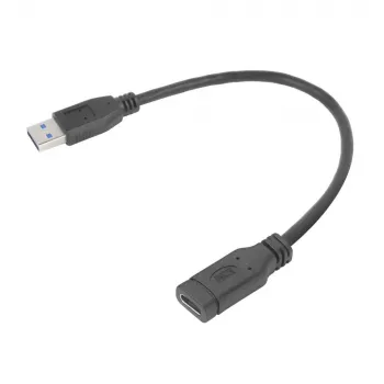 USB adapteris ACT AC7460 USB A (vyriškas) į 24 kontaktų USB-C (moteriška), 20 cm, 5 Gbps