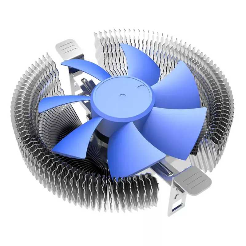 Aušintuvas PCCOOLER E90 Top-Blow CPU 8 cm 1000-2000 RPM hidraulinis guolis mėlynas