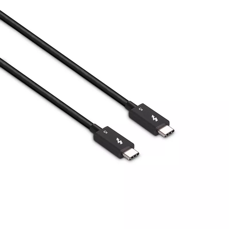 Lindy 1m Thunderbolt 5 kabelis, 80Gbps, pasyvus, kištukas-kištukas