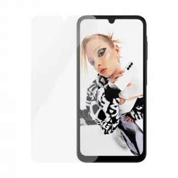 PanzerGlass SAFE. apsauginis stiklas Samsung Galaxy A25 5G Ultra-Wide Fit atsparus įbrėžimams ir smūgiams