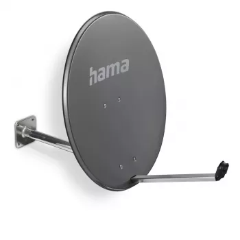 Palydovinė antena Hama 00121780, 80 cm, antracitinė