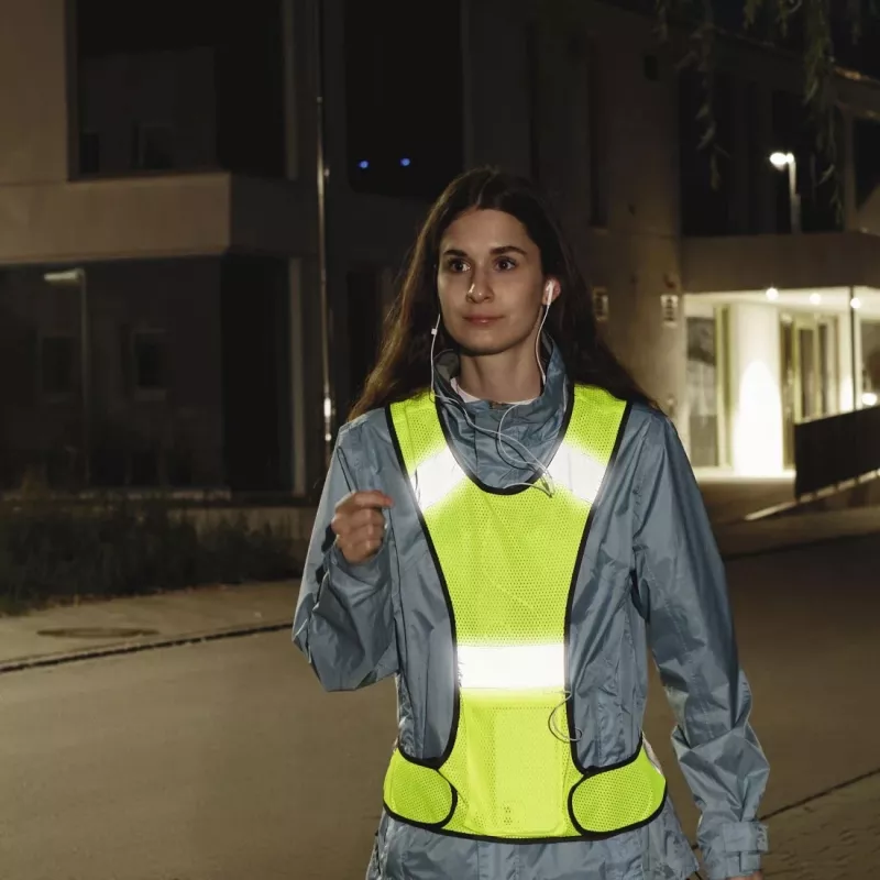 Hama 00178143 atšvaitinė liemenė geltona Vieno dydžio