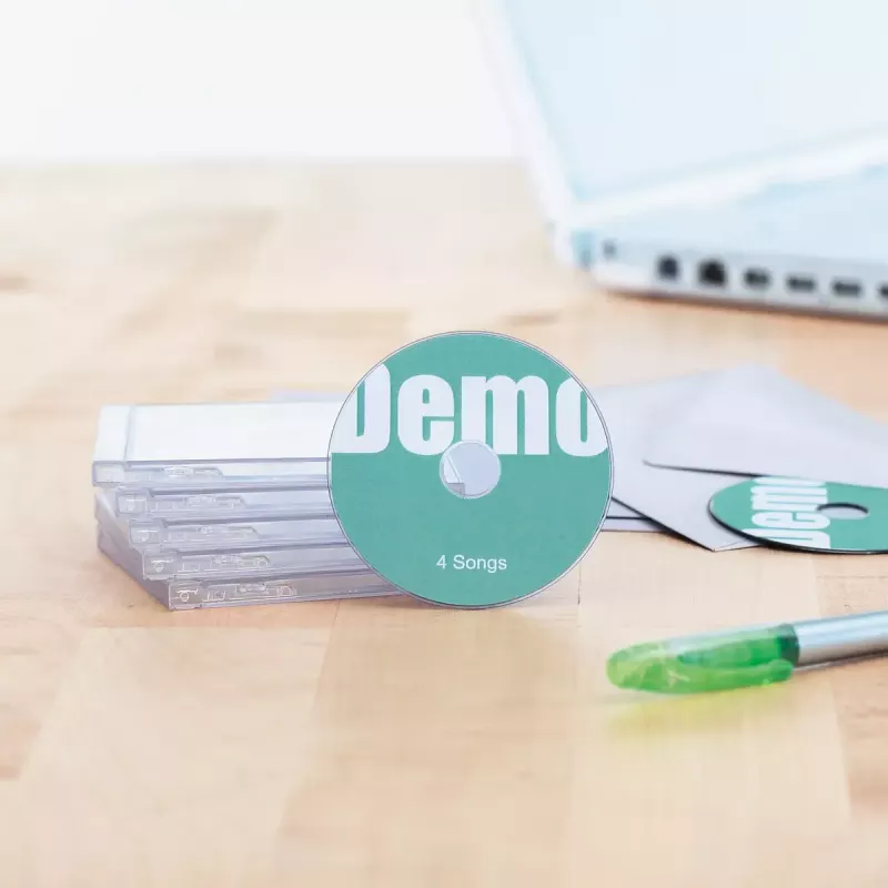 Lipnūs etikečių lapai HERMA CD Mini A4 Ø 78 mm