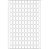 Įvairios paskirties etiketės HERMA 8x12 mm balta matinė popierinė rankiniam rašymui 3840 vnt.