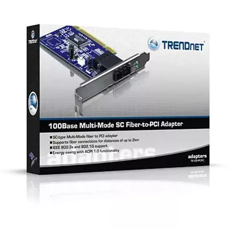 Fiber PCI kortelė Trendnet TE100-PCIFC 100Base Multi-Mode SC