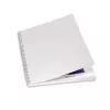 GBC LinenWeave įrišimo viršeliai 250gsm A4 balti (100 vnt.)