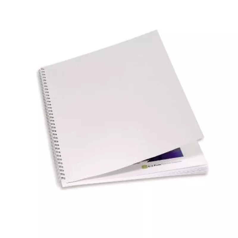 GBC LinenWeave įrišimo viršeliai 250gsm A4 balti (100 vnt.)