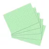 Herlitz 10901452 Kortelė užrašams Žalia 100 vnt. Languotas Popierius 170 g/m²