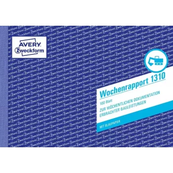 Apskaitos formų knygelė A5 Avery 1310