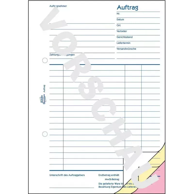 Apskaitos knyga AVERY 1726 A5 40 lapų