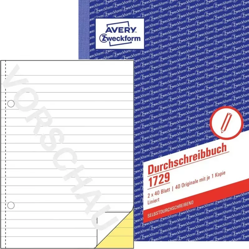 Apskaitos knyga A5 Avery 1729 (2 vnt. pakuotė)