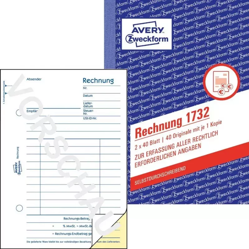Apskaitos knygelė A6 Avery 1732