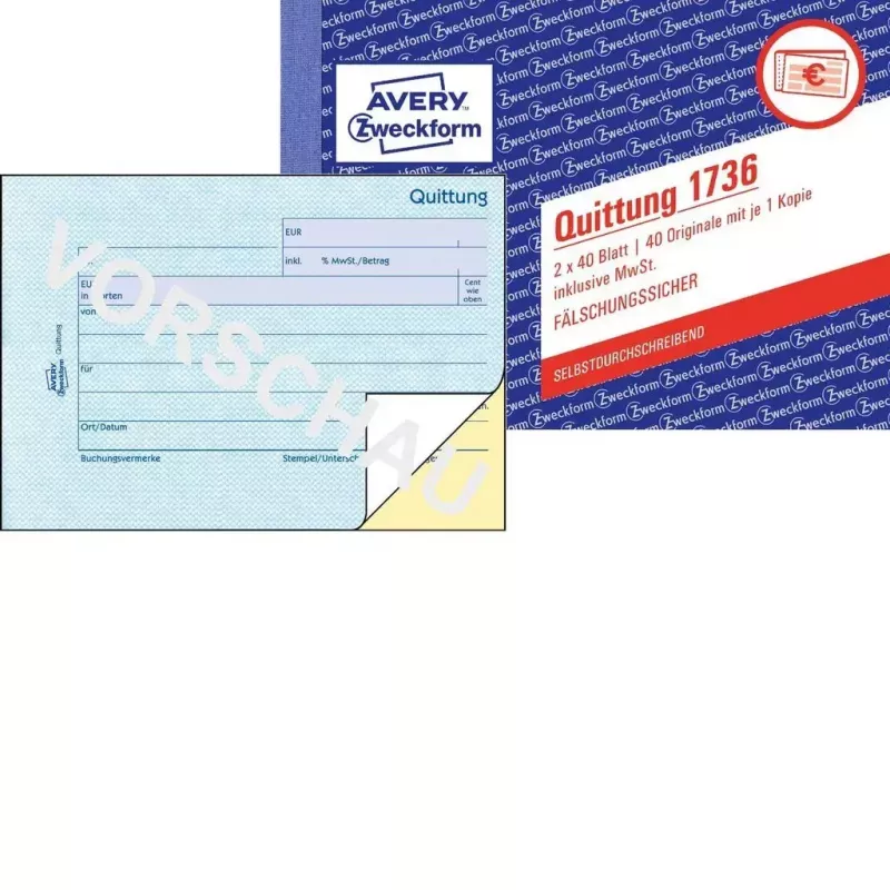 Apskaitos knygelė A6 Avery 1736