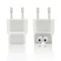 CoreParts MSPA4258 maitinimo kištukinis adapteris C tipo (Eurokištukas) baltas