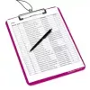 Skraistė plastikinė Herlitz 11226404 Raudona