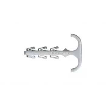 Kabelio spaustukas Fischer 58184 pilkas 100 vnt.