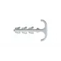 Kabelio spaustukas Fischer 58184 pilkas 100 vnt.