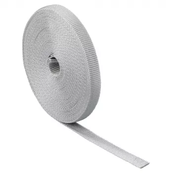 Polipropileninis tvirtinimo diržas Fischer Textile GWB 1,5 cm x 10 m, pilkas, 10 vnt.