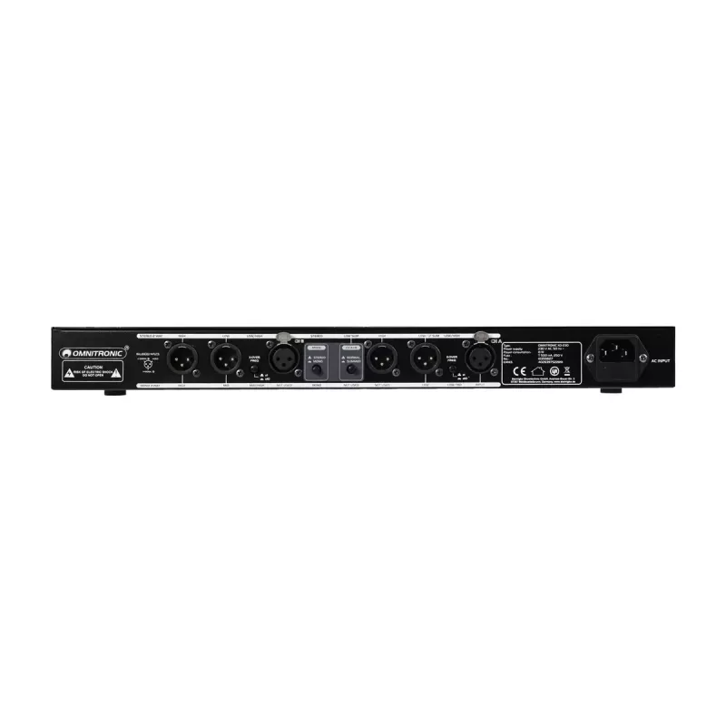 Aktyvus kryžminis filtras Omnitronic 10355627