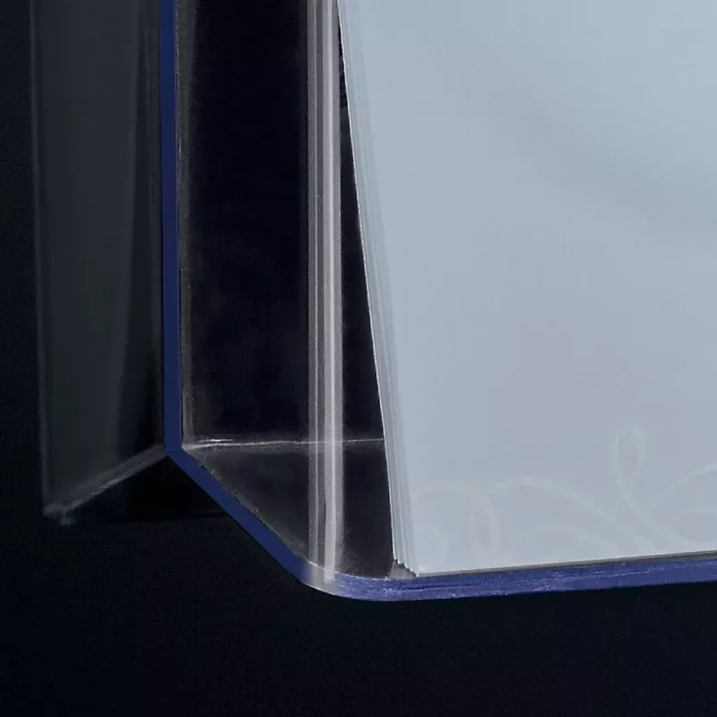 Žurnalų stovas Sigel LH118 permatomas plastikas