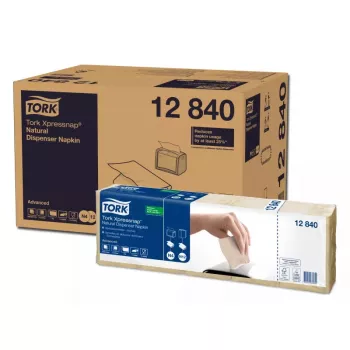 Servetės popierinės Tork 12840 Natural 1125 vnt.