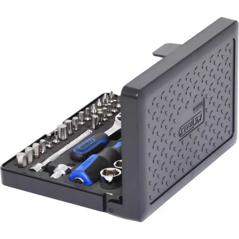 KS Tools 918.0640 1/4 colio pavaros lizdų rinkinys 40 vnt.