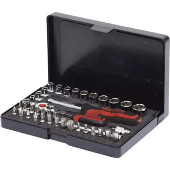 KS Tools 918.0640 1/4 colio pavaros lizdų rinkinys 40 vnt.