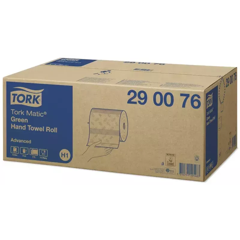 Popieriniai rankšluosčiai Tork 290076 Green 150 m