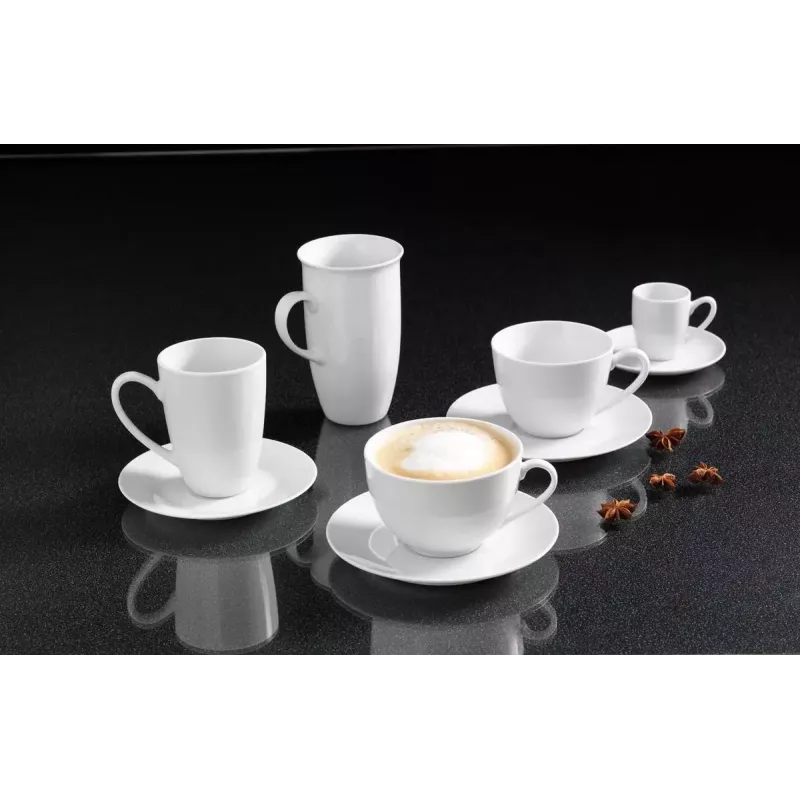 Puodelis Cup Single Snap R&B BIANCO White Cappuccino 0,3 L