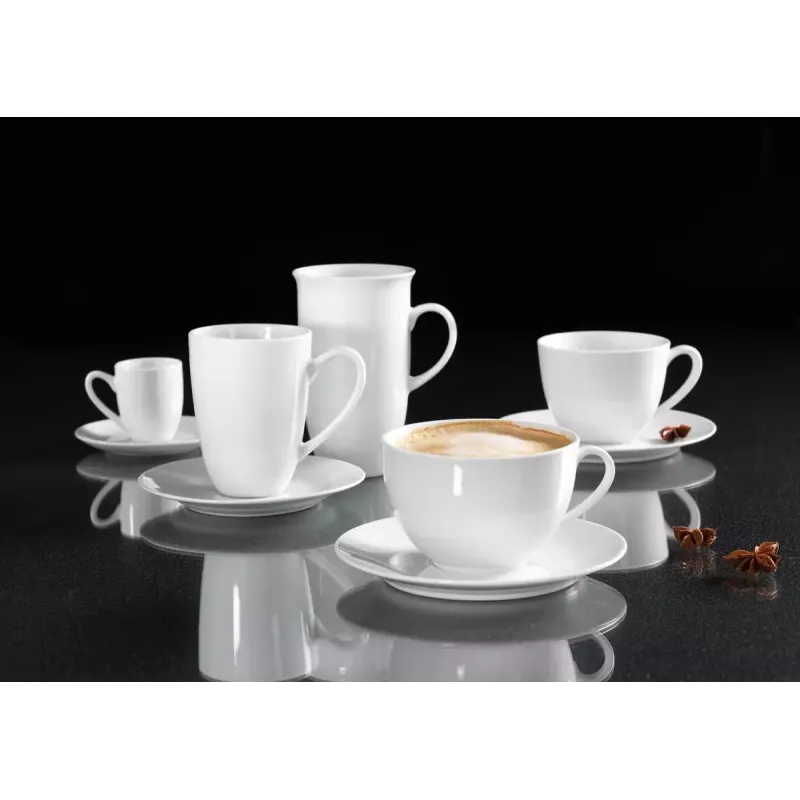 Puodelis Cup Single Snap R&B BIANCO White Cappuccino 0,3 L