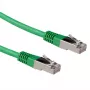 ACT Green 3 m LSZH SFTP CAT6A jungiamasis kabelis su RJ45 kištukais