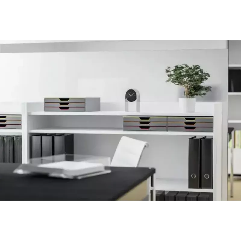 Dėžučių spintelė plastikinė Durable Varicolor 3