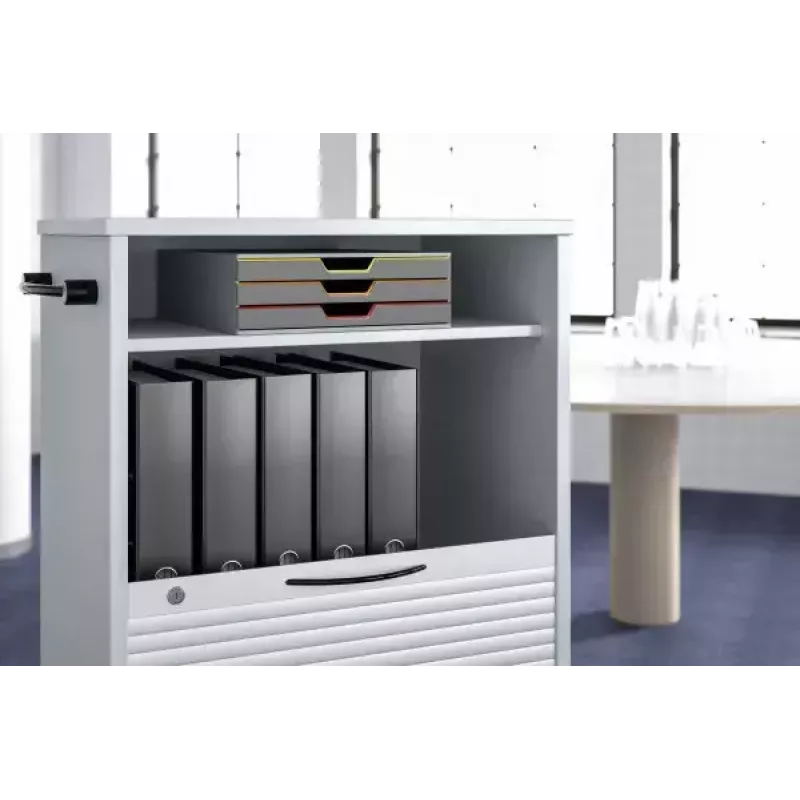 Dėžučių spintelė plastikinė Durable Varicolor 3