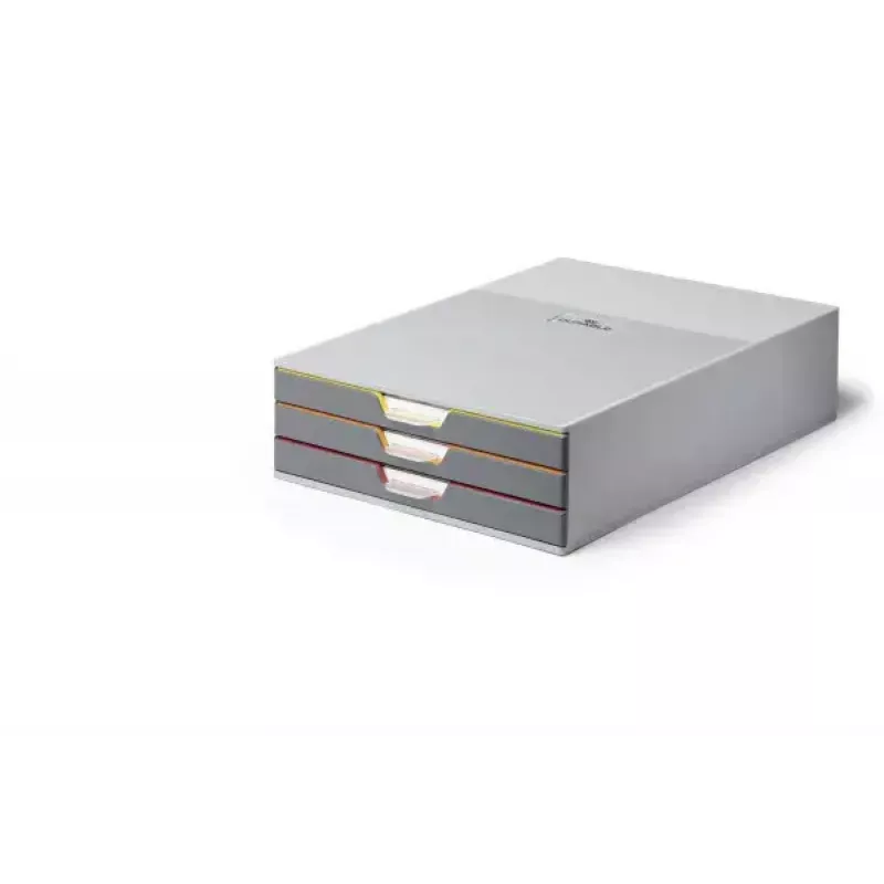Dėžučių spintelė plastikinė Durable Varicolor 3