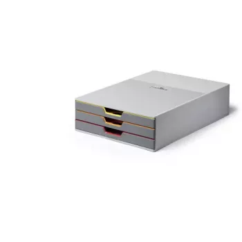 Dėžučių spintelė plastikinė Durable Varicolor 3